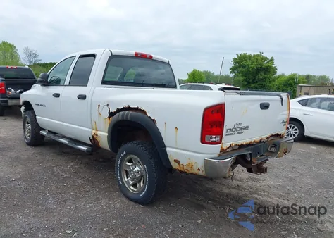 2003 Dodge Ram 2500 Slt/Laramie/St z USA, uszkodzony, nr VIN 1D7KU28D93J655830